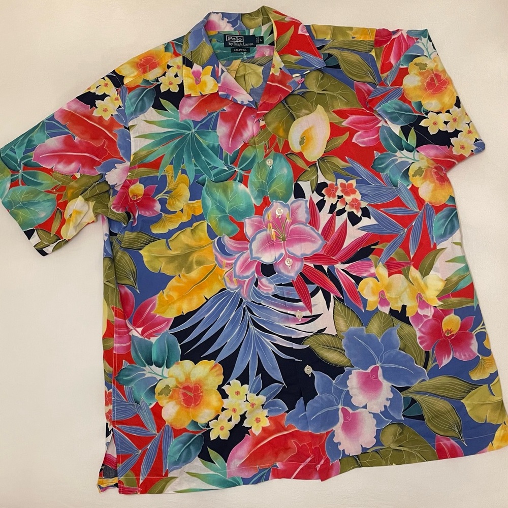 Polo Ralph Lauren Caldwell Hawaiian Shirt Large